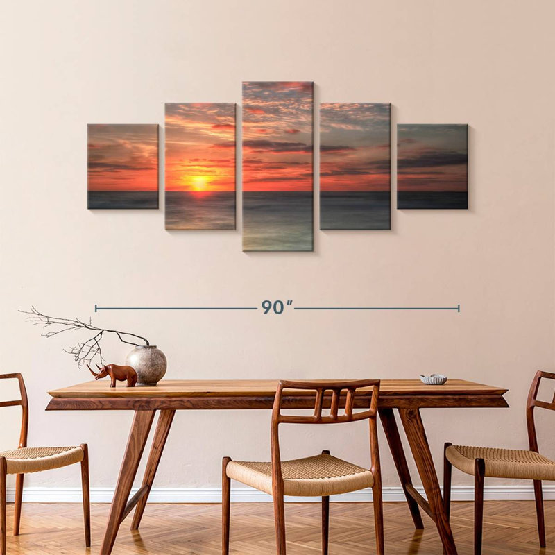 Atlantic Sunrise No. 9, 42" H x 92" W
