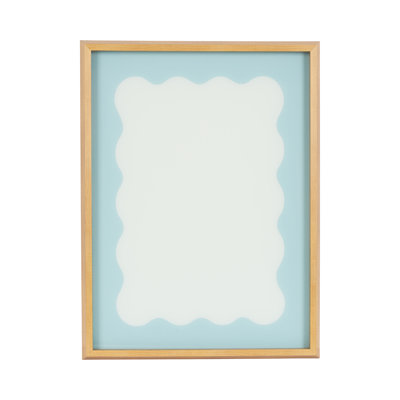 «Parisien Blue Wavy Border» par The Creative Bunch Studio