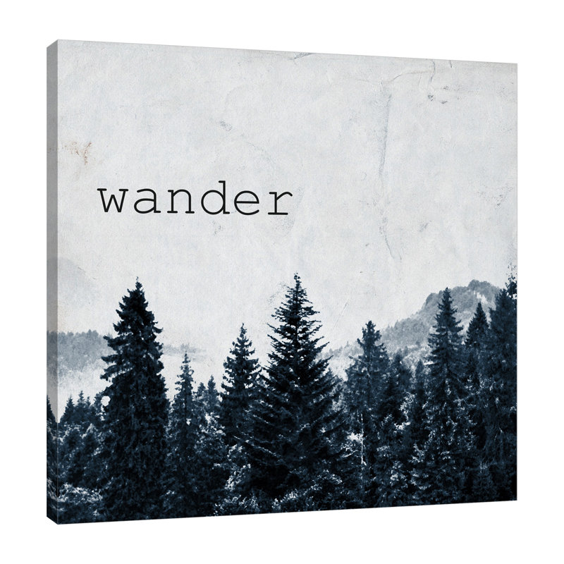 «Wander», toile tendue par Kimberly Allen 8204, H 48 po x l 48 po x P 1,5 po