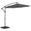 Parasol en porte-à-faux rond avec contrepoids 120 po Beeram-587481304