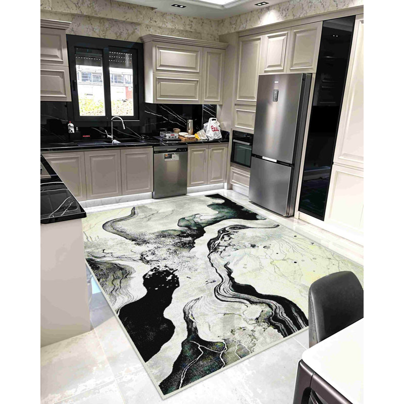 Tapis Carleen 1111 - gris, Rectangle 5 pi 3 po x 7 pi 6,5 po