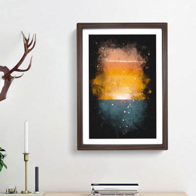 Sunrise Horizon - Framed Print