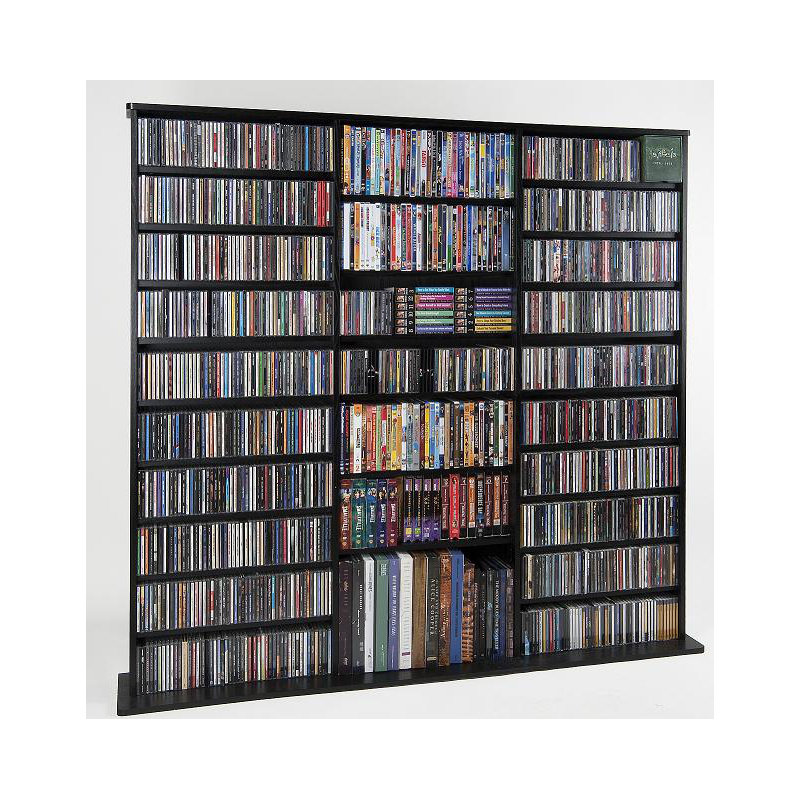 Conners Solid Wood 63.5'' H Media Cabinet, Black