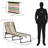 Outsunny Folding Chaise Lounge Pool Chair, Patio Sun Tanning Chair, Outdoor Lounge Chair W/ 4Position Reclining Back, Pillow, Breathable Mesh & Bungee Seat For Beach, Yard, Patio, Rainbow Striped-1012273682