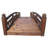 Japanese Garden Bridge with Finials