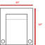 Chaise de patio entièrement assemblée avec coussins, canapé d'extérieur-966496024-966496025
