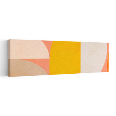 Pastel Geometry Abstract Colorful Geometric Wall Art