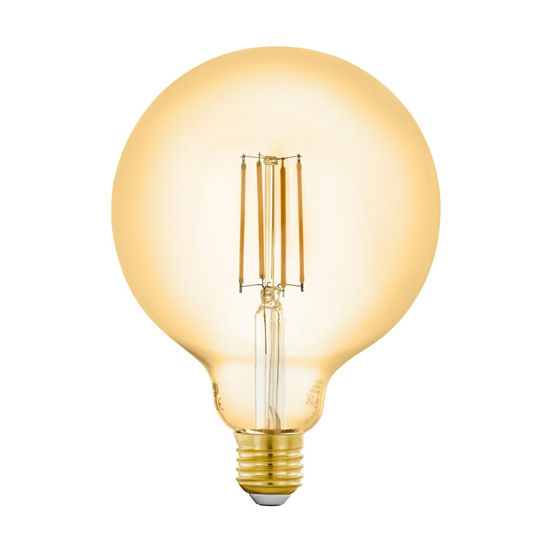 6W E27 dimmbare Retro-Glühlampe LED Kugel Leuchtmittel Bernstein