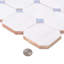 Carreau de mosaïque murale blanc cassé 12 po x 12 po Bouchon Zellige