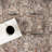 Jeccica Distressed Vintage Medallion Jute Blend Polyester Area Rug-1230072643