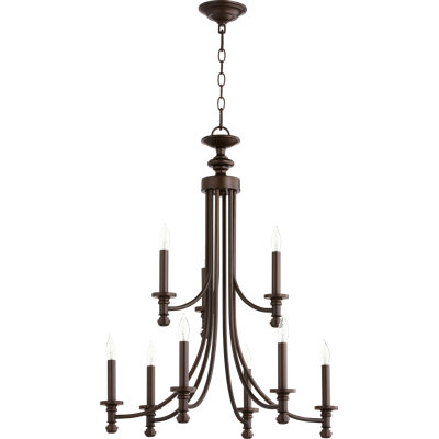 Lustree 9 lumières façon bougie/classique Herman