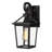 14 Inch Aluminum Outdoor Wall Light With Seeded Glass