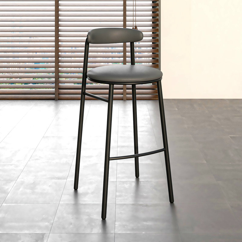 Tabouret de bar 29,5 Larue, Gris anthracite