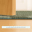 Tapis abstrait lavable à la machine intérieur / extérieur ACN2870-310138166-310138120