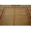 Tapis unique en laine noué à la main brun / rouge 8 pi 6 po x 11 pi 6 po New Age