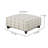 Silverlock Upholstered Ottoman