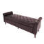 Banc de rangement en velours Laneise-2119939956