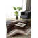 Corey-Leigh Abstract Shag Brown/Beige Area Rug