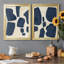"Blue P pièces I", ensemble de 2 reproductions d'art encadrées-1230200187-1230200191