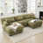 Velours vert olive est en rupture de stock