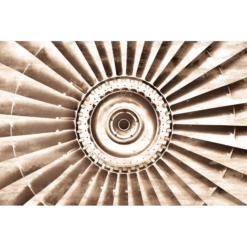 « air flow », reproduction d’art sur toile tendue, H 40 po x l 60 po x P 1,5 po