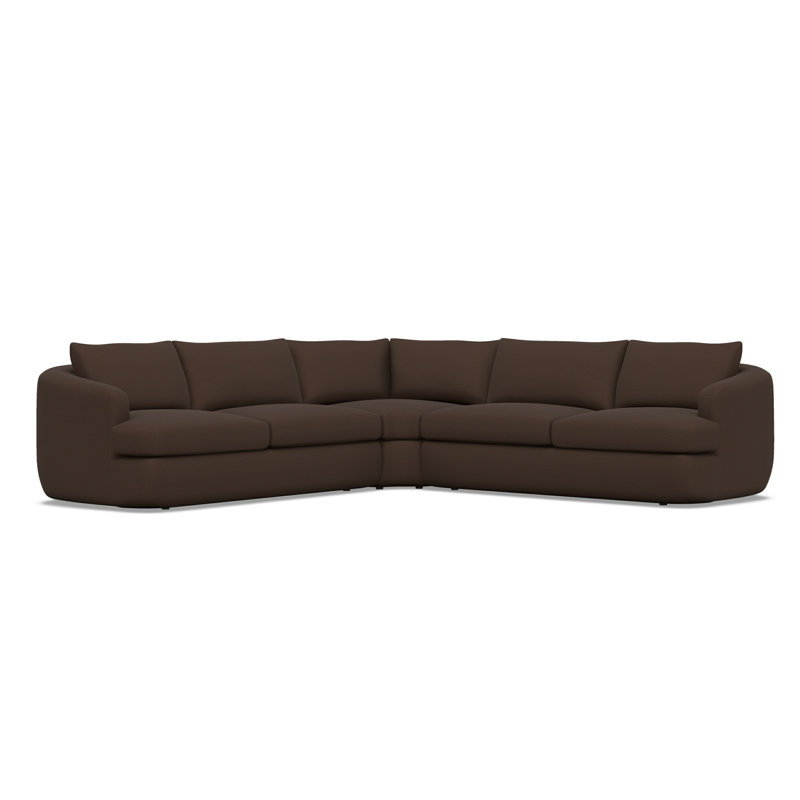 Jules Fabric 3 Pc Sectional, 5553-222