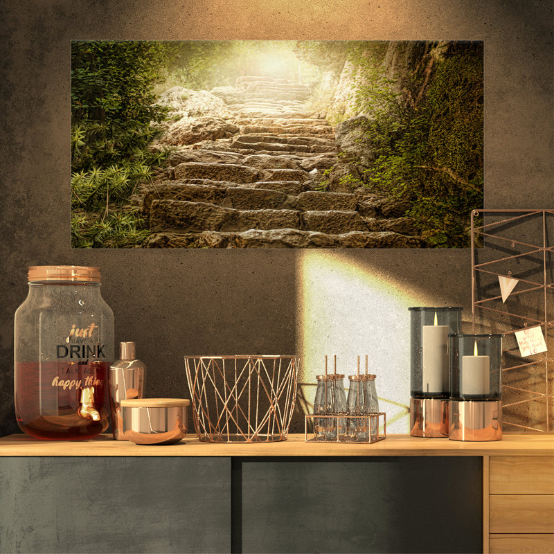 «Holy Light and Upstairs», reproduction de photo sur toile tendue, H 16 po x l 32 po x P 1 po