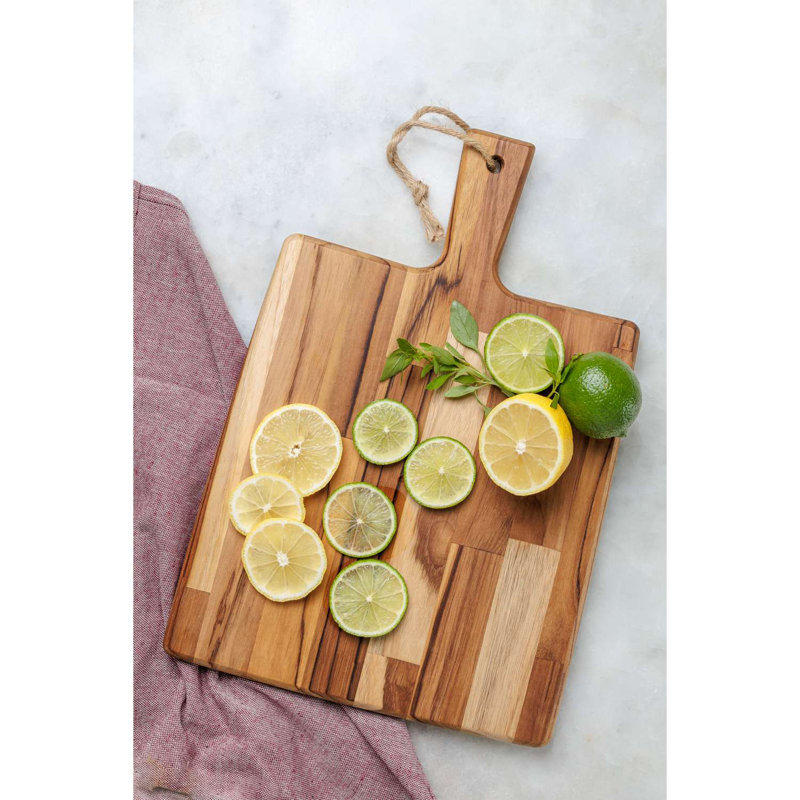Tramontina Teak Wood Chopping Board, 40cm W x 28cm L
