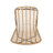 Outdoor Brown Chairs - Patio Chair With Style 2 Curved Seating-2145956374