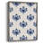 Indigo Bloom Pattern I Framed Print - Solid Wood-546838899
