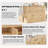 Ivison 47.4'' Wide Modern Sideboard Buffet with Adjustable Shelves, 3 Drawers