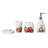 4 Pieces Bathroom Accessories Complete Set