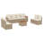  Garden Sofa Set Beige