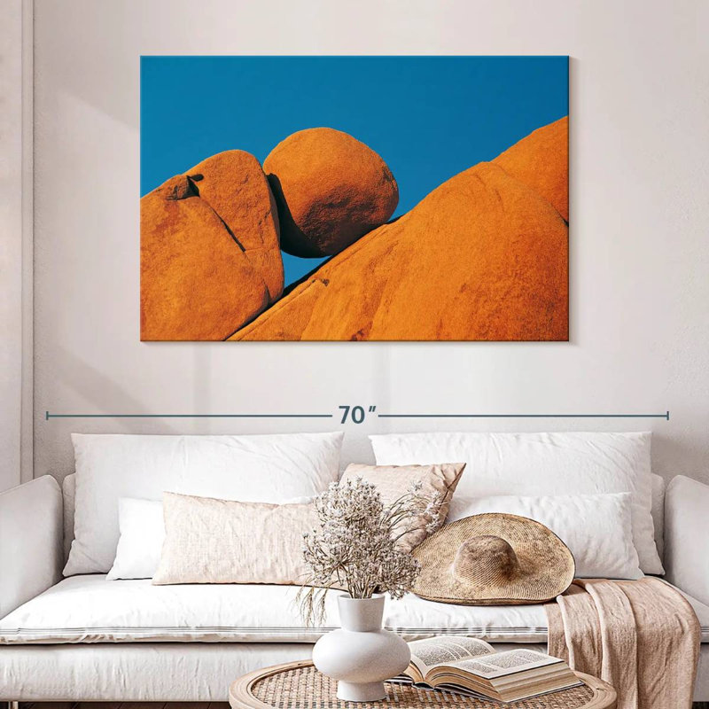 Nicci Joshua Tree Rock Formation, H 32 po x l 48 po