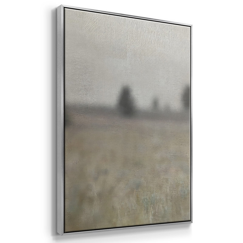 Grand Elk - 3 pièces, reproduction encadrée sur toile, Argent, H 36 po x l 75 po x P 2 po