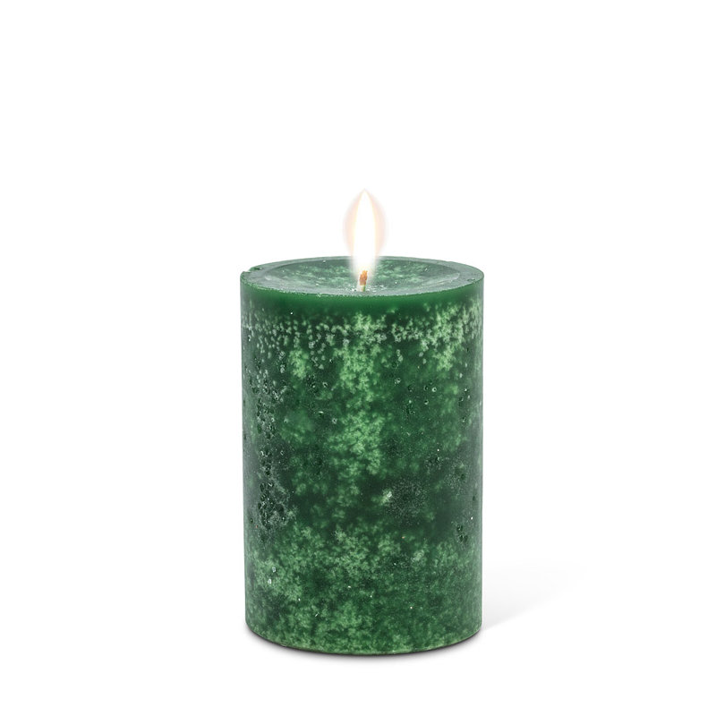 Ensemble de 2 petites bougies pilier