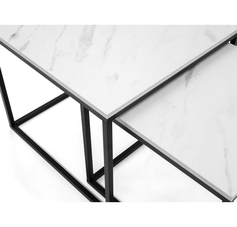 Brosch Frame Coffee Table, White