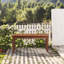 40-Inch Solid Wood Backless Outdoor Bench-722609462