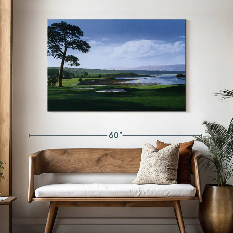 Sireci Golf Course I, 32" H x 48" W