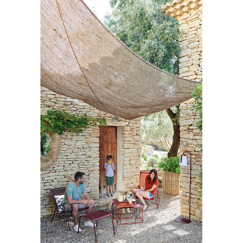 Oulala Outdoor Side Table, Floral Getaway