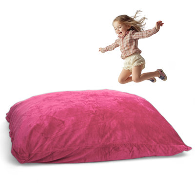 | 5.5 Ft Bean Bag Chair Floor Pillow | Removable Washable Cover