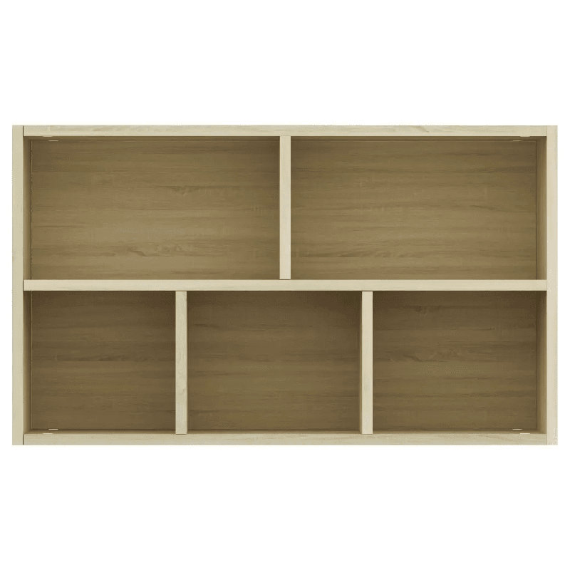 Haydon 203.2cm H x 127cm W Bookcase, Sonoma Oak