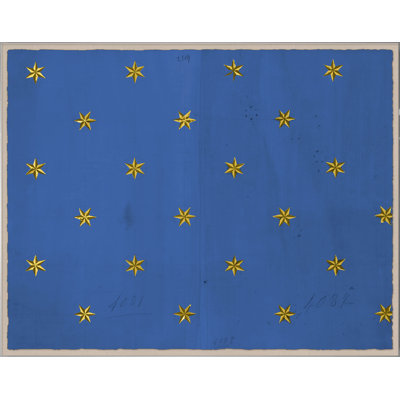 Etoile - Blue Print by Paule Marrot