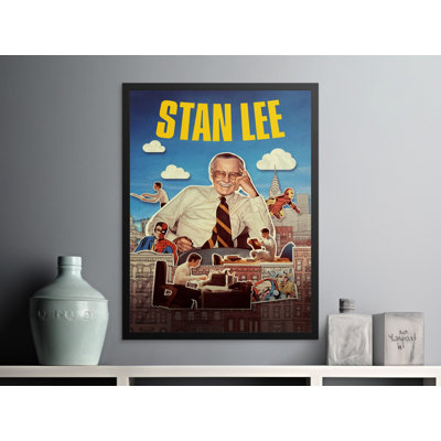 Lillias 1 Piece Floater Frame Wall Art