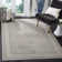 Tapis oriental gris / bleu Ottley