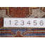 Tapis de couloir oriental géométrique 3x8