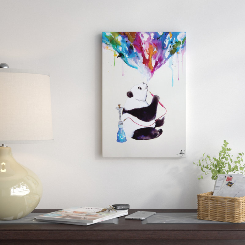 « chai », reproduction d’art sur toile tendue, H 12 po x l 8 po x P 0,75 po