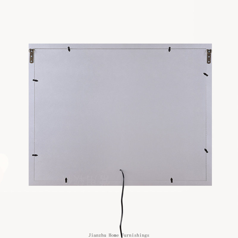 Noralie Mirrored and Faux Diamonds Accent Mirror