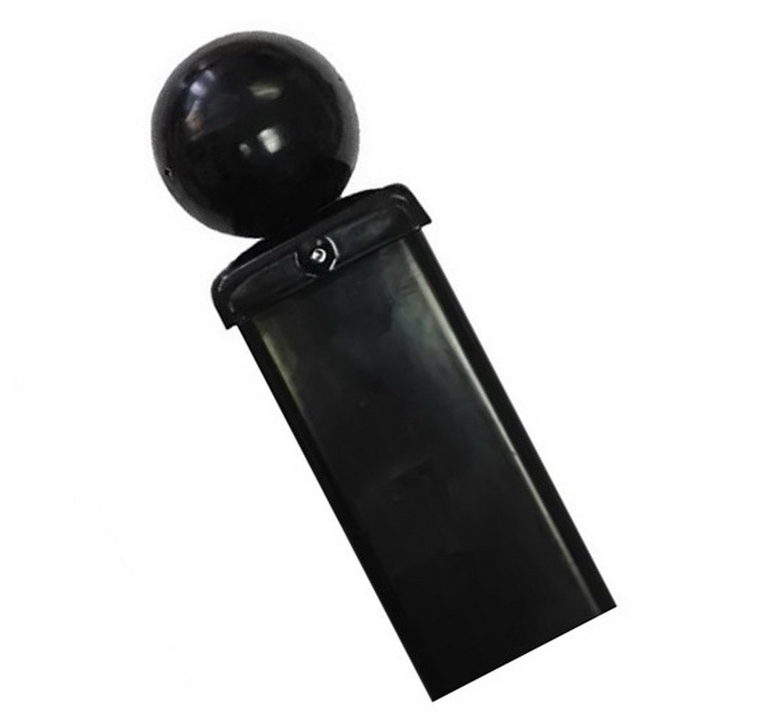 Lepine Rosalind Wheeler Concrete-In 50mm Sq Blank Metal Post, Flat Top or Ball Top