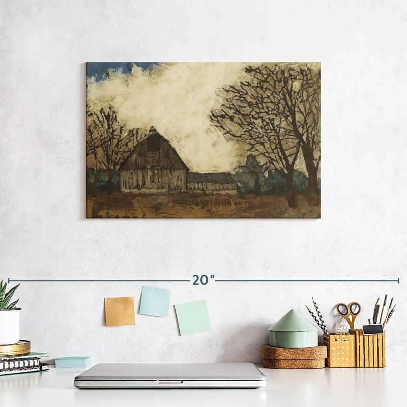 Erstwhile Barn I, 8" H x 12" W